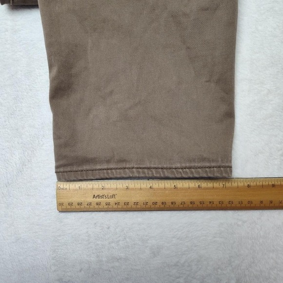 Lucky Brand Pants Mens 32x32 Brown 121 Slim Straight Chino Stretch Cotton - Picture 11 of 12